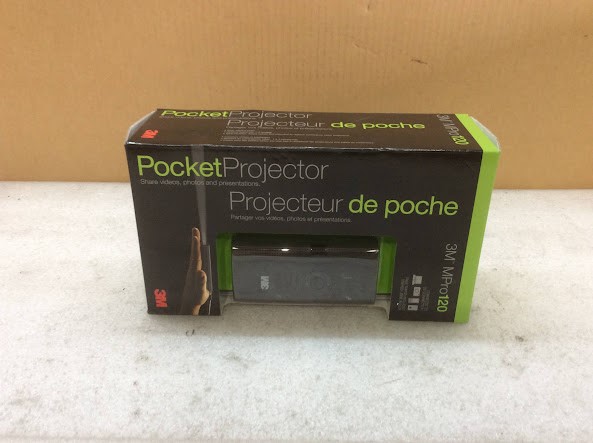 3M MPro120 Pocket Projector - New Unboxing