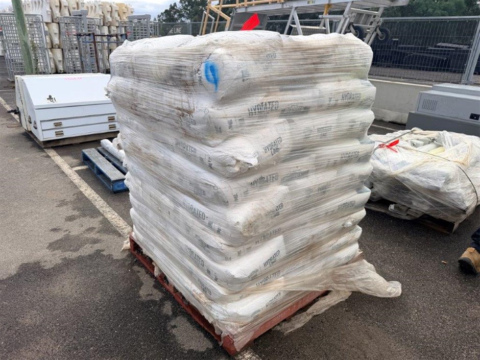 Pallet of Builders Hydated Lime