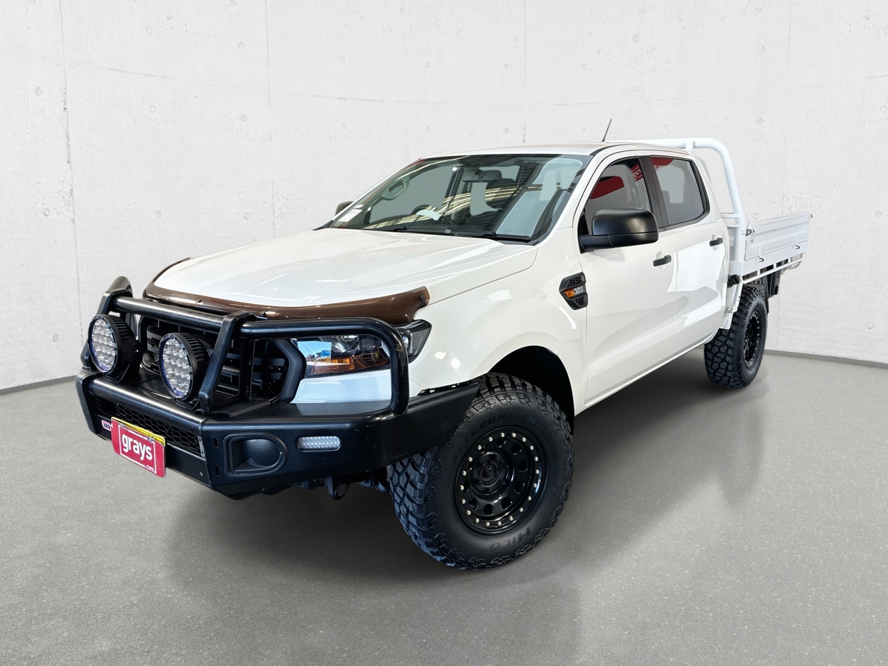 2019 Ford Ranger XL 4X4 PX III Turbo Diesel Manual Crew Cab Chassis