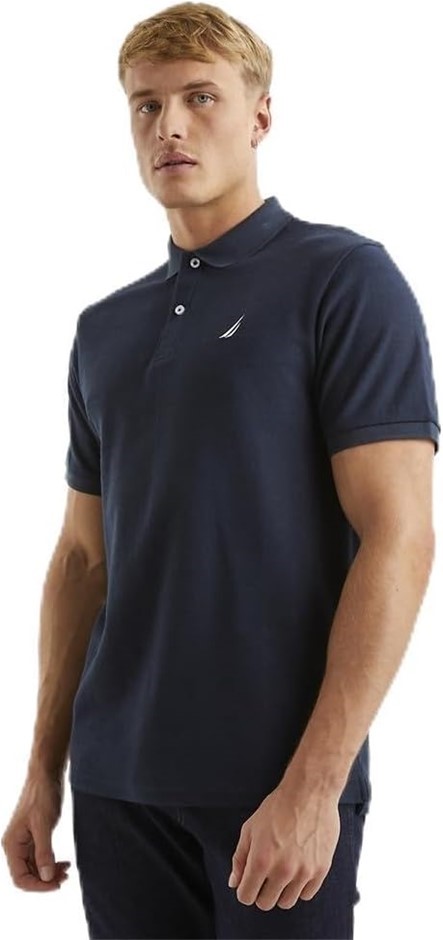 NAUTICA Men's Maddox Polo Shirt, Size S, Dark Navy, NAN1I00797. RRP: $99.95