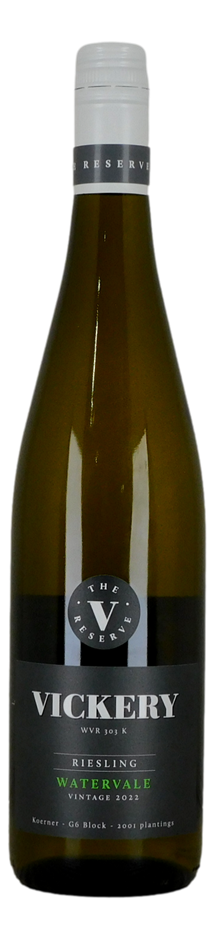 Vickery Wines Watervale Reserve Riesling 2022 (6x 750mL),