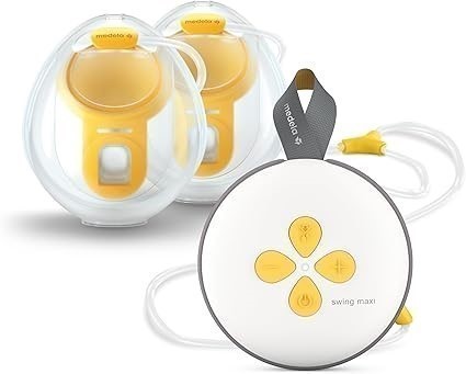 MEDELA Swing Maxi Hands-free Breast Pump, Easy, Intuitive, Ideal For On-The