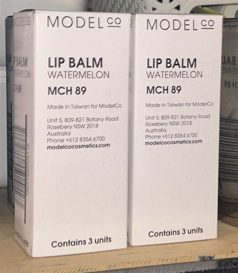 6x MODELCO Lip Balm (Watermelon)