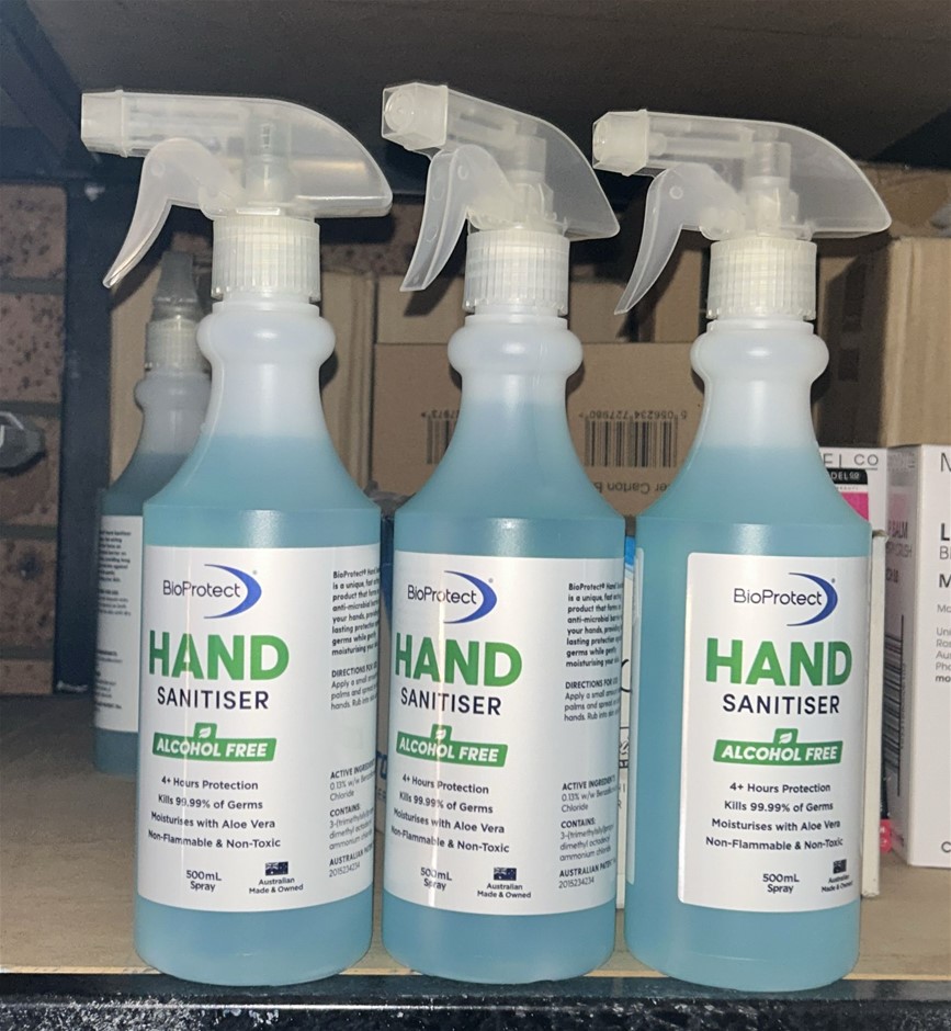 3x BioProtect Hand Sanitiser Sprays