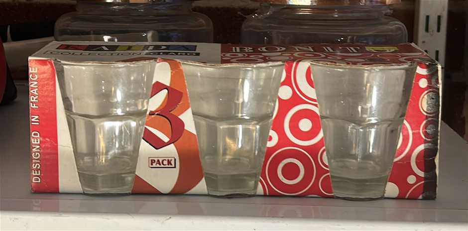 3x KAIDA Claro Collection Glasses