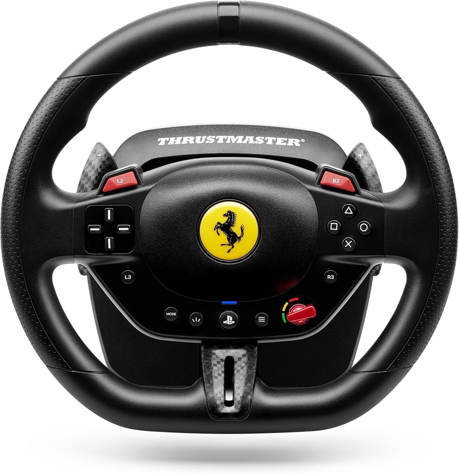 THRUSTMASTER T98 Ferrari 296 GTB, Racing Wheel for PS5, PS4, PC. Buyers No
