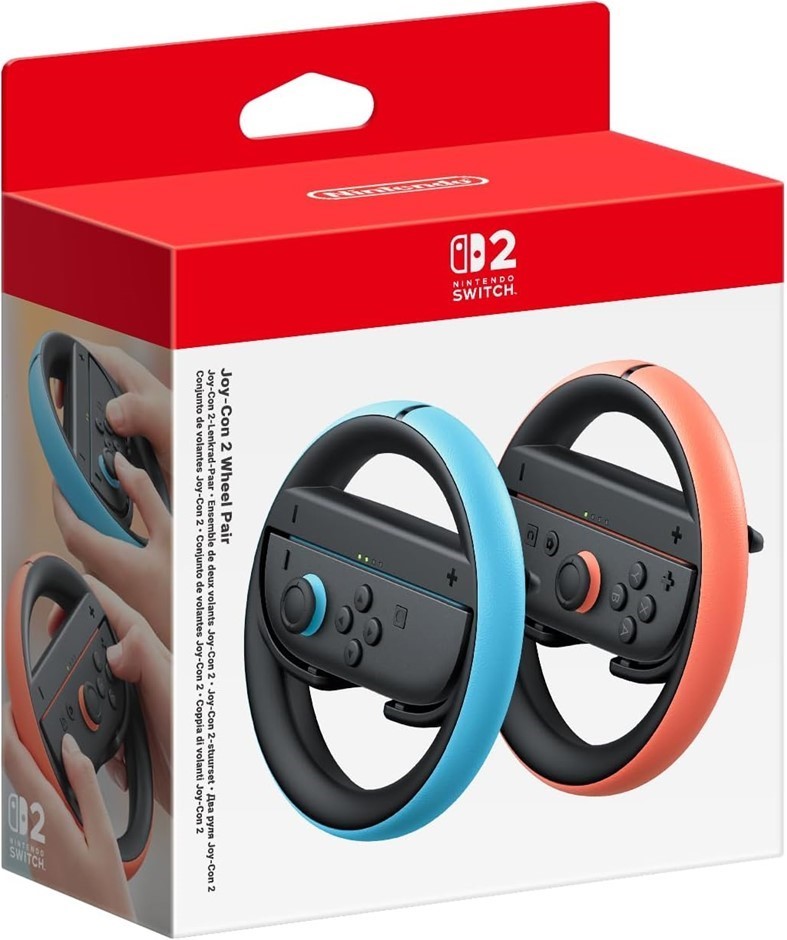 NINTENDO Switch 2 Joy-Con 2 Wheel Pair.  Buyers Note - Discount Freight Rat