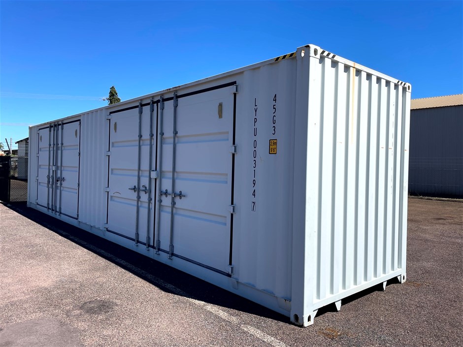 40ft High Cube Side Opening Container with Fork Pockets