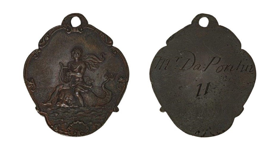 Vauxhall Gardens (Lambeth) ticket medal