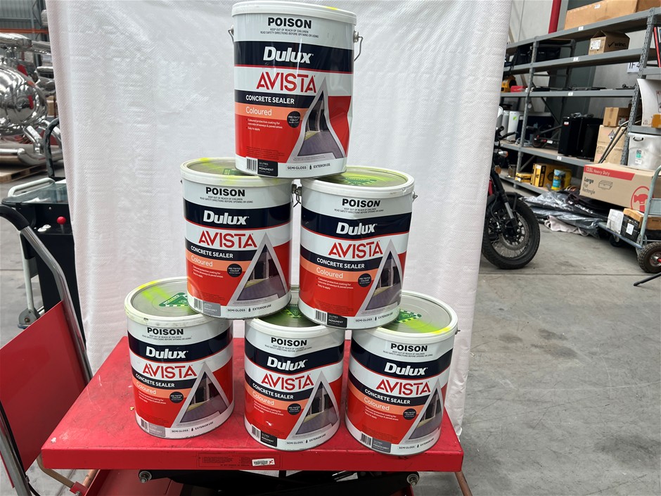 Assorted 10Lt Tins of Paint x 6