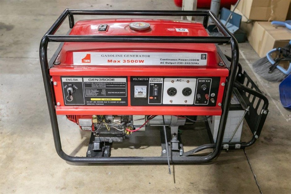 TWM GEN3500E Petrol Generator