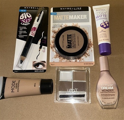 6x Assorted Makeup Products