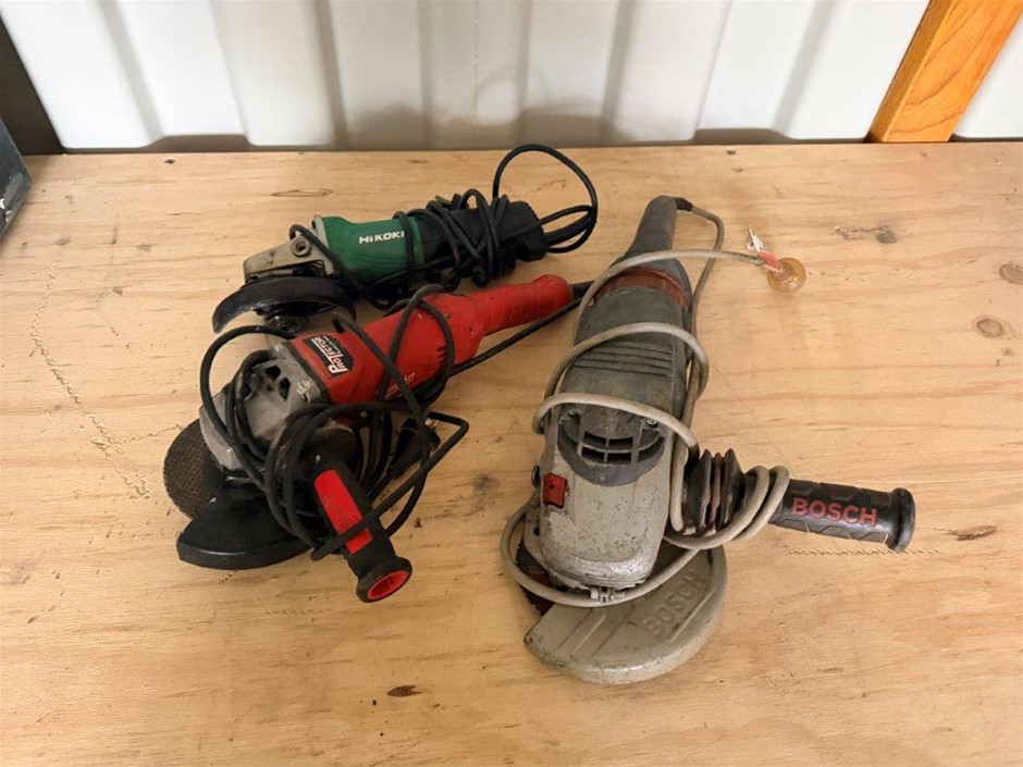 Assorted Angle Grinders x 3