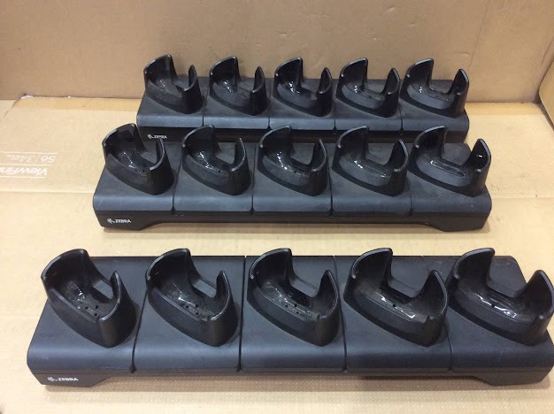 Zebra Technologies SHARECRADLE-MC 5-Slot Charger (Lot of 3)