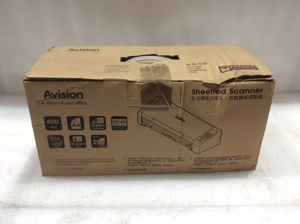 Avision AD215W Sheetfed Scanner - New