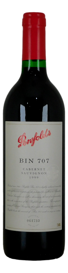 Penfolds Bin 707 Cabernet Sauvignon 1999 (1x 750mL) SA