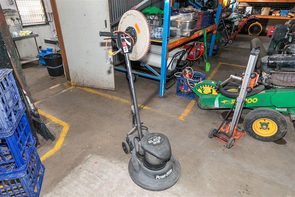 Powr-Flite Black Max Floor Cleaning/Polishing Machine