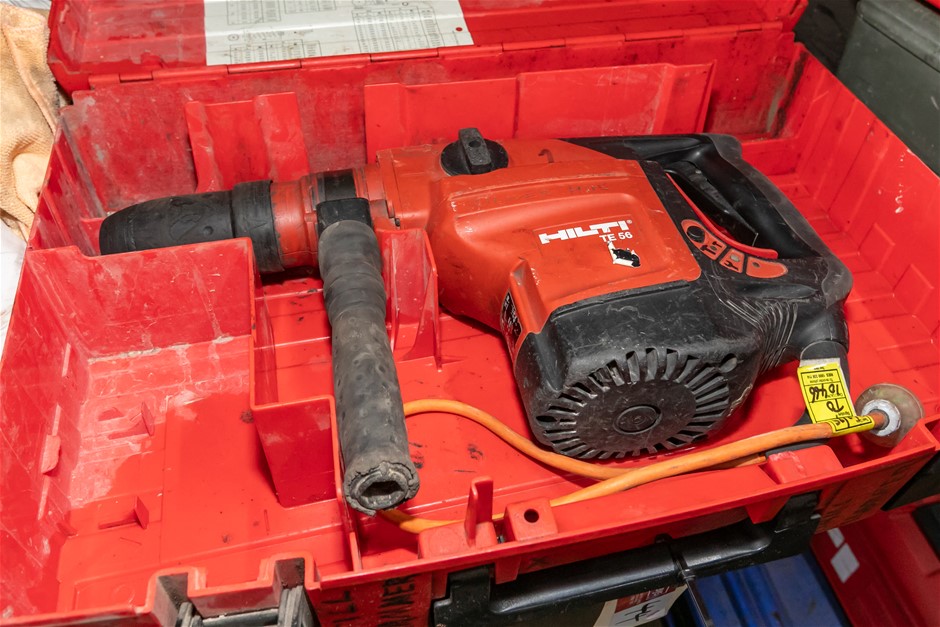 Hilti TE 56 Jack Hammer with Poly Case