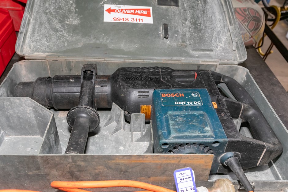 Bosch GBH 10 DC Rotary Hammer Drill with Poly Case
