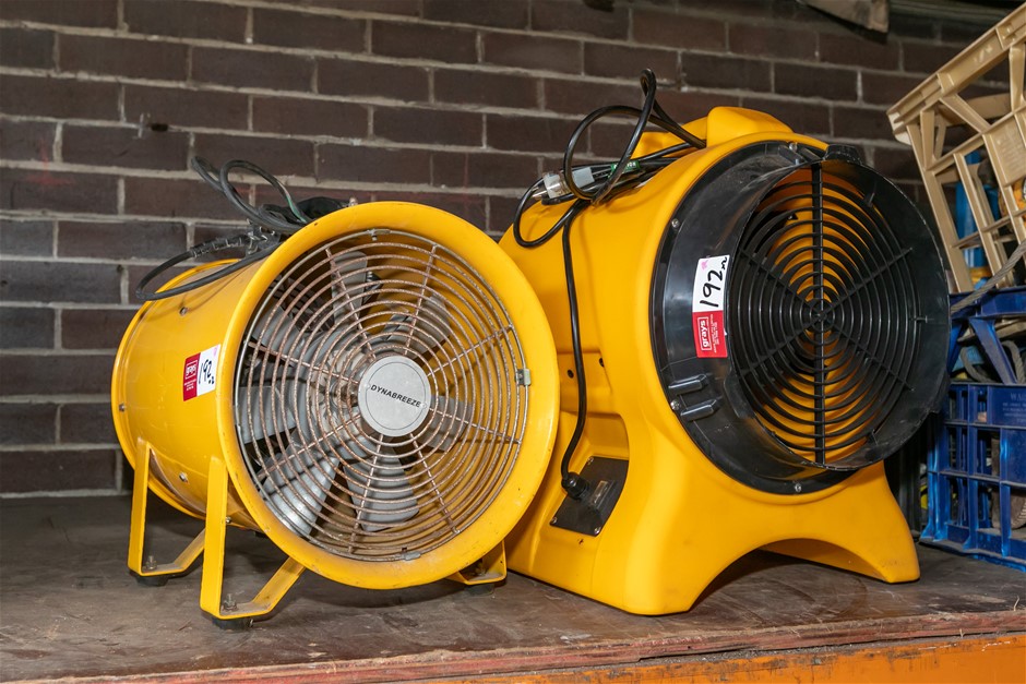 Industrial Floor Drum Extraction Fans