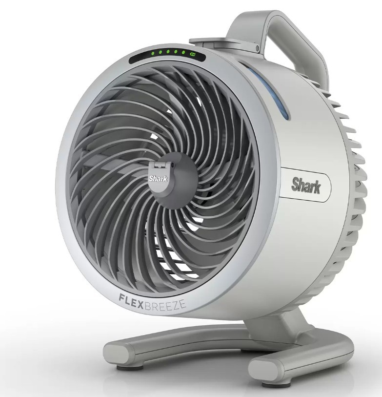 SHARK FlexBreeze HydroGo Misting Portable Fan, FA052QDVANZ. NB: used, no bo