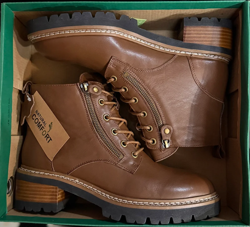 Natural Comfort Women's Vistara Boot, Whiskey, UK 7.5/US 10