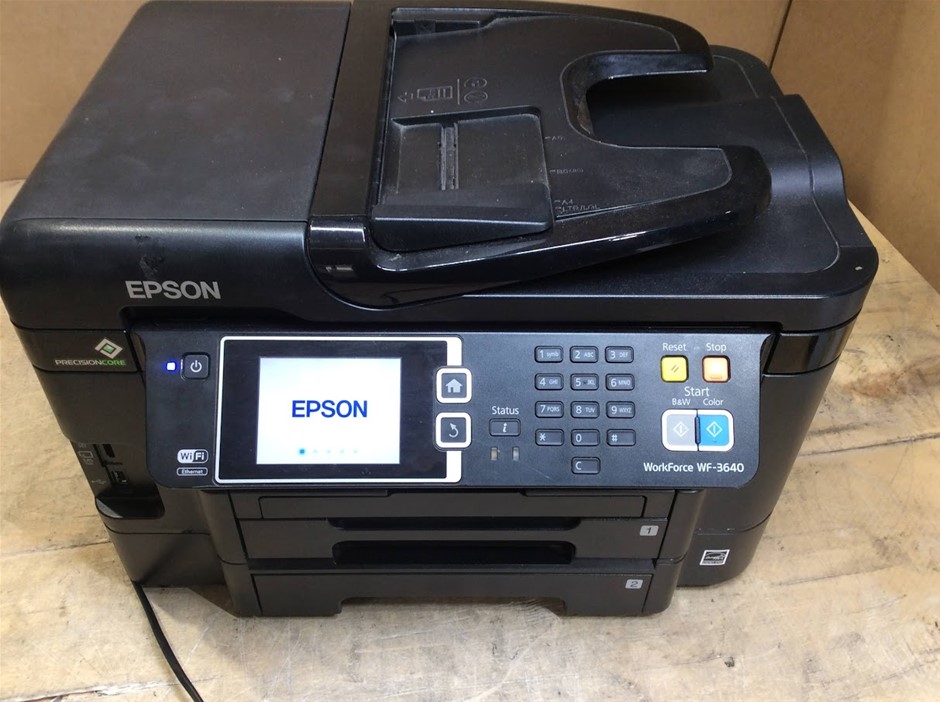 Epson Workforce WF-3640 All-In-One Inkjet Printer