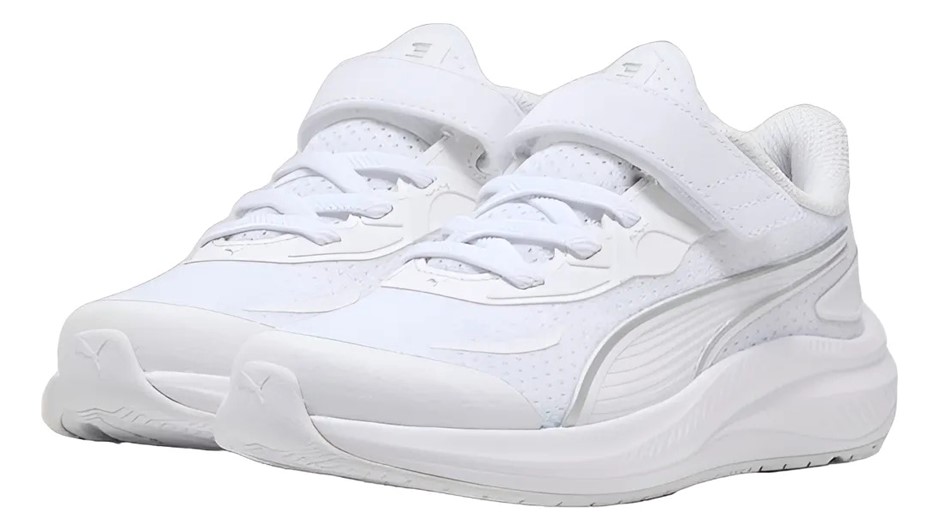 PUMA Kids' Skyrocket 2 AC+ PS Shoes, Size US 12C, White (05), 233057. NB: m