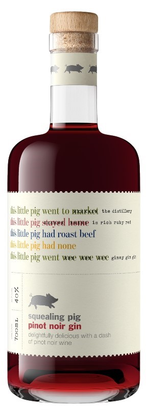 Squealing Pig Pinot Noir Gin NV (6x 750m