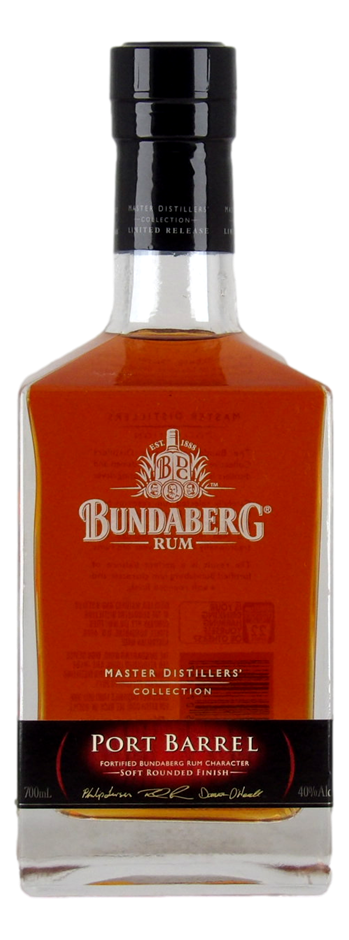 Bundaberg Master Distiller`s Collection Port Barrel Rum (1x 700mL), QLD.