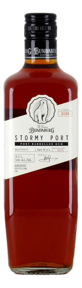 Bundaberg Limited Release Stormy Port 8 Year Old 2015 Rum (1x 700mL), QLD.