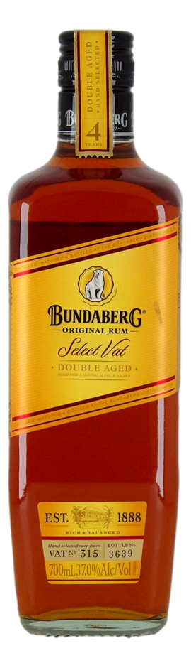 Bundaberg Select Vat No.315 4 Year Old Rum (1x 700mL), QLD.