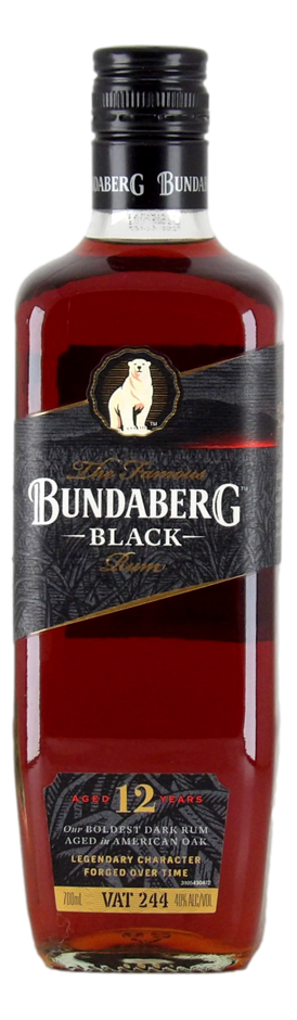Bundaberg Black Vat 244 12 Year Old The Night Harvest Rum (1x 700mL) Qld