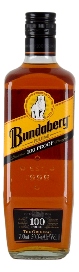 Bundaberg 100 Proof Rum (1x 700mL) Qld