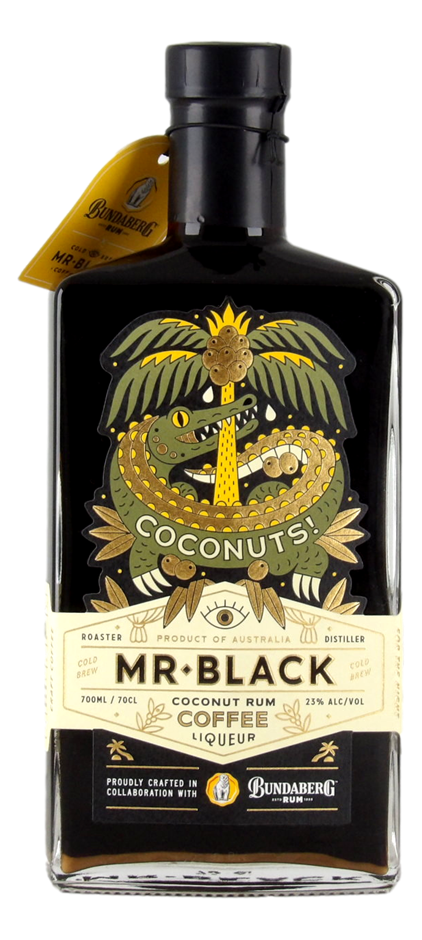Bundaberg Mr Black Coconut Rum Coffee Liqueur (1x 700mL) Qld