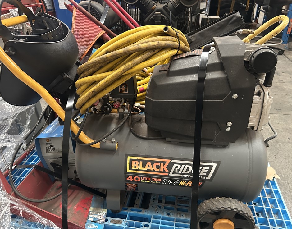 Black Ridge Air Compressors & CIGWELD Welder