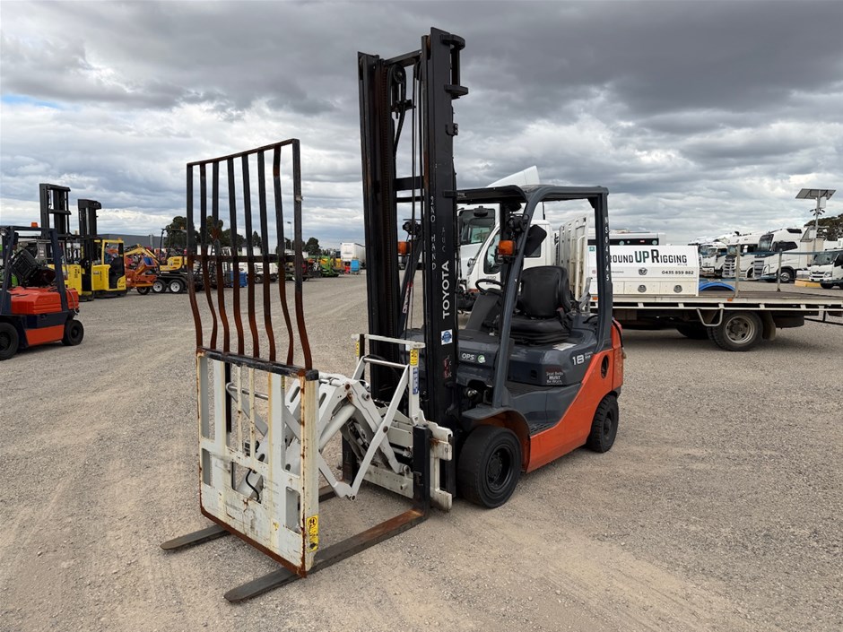 Toyota 32 -8FG18 Counterbalance Forklift Auction (0003-3036673) | Grays ...