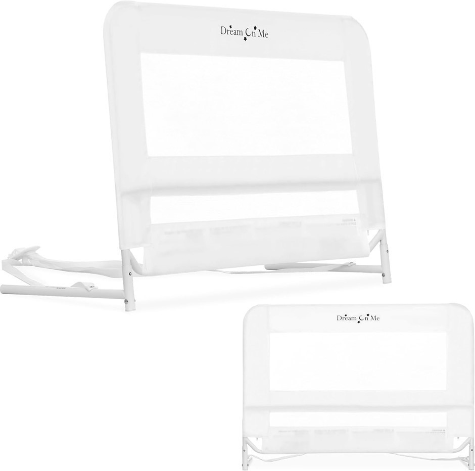 DREAM ON ME Lightweight Mesh Security Adjustable Bed Rail with Breathable M