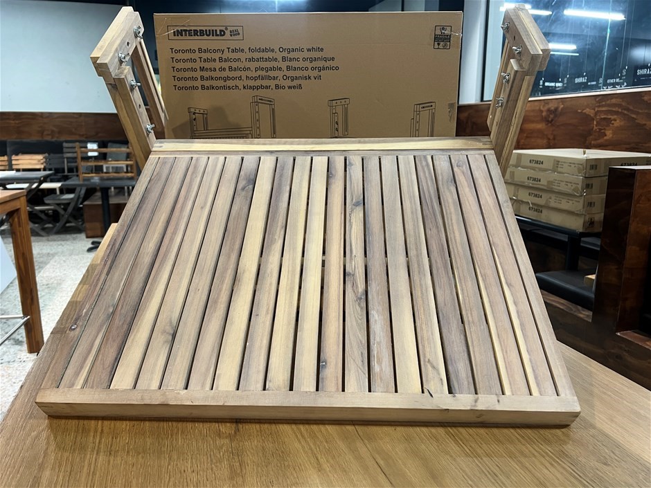 <p><strong>6 x Interbuild Toronto Balcony Table</strong></p>