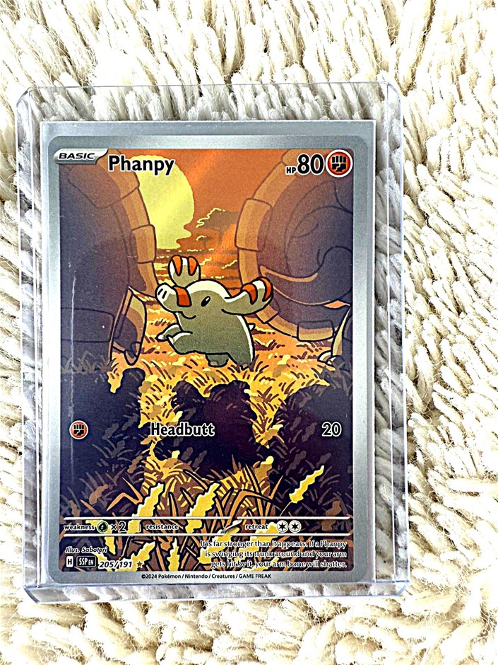 Phanpy #205/191 – English – Illustration Rare