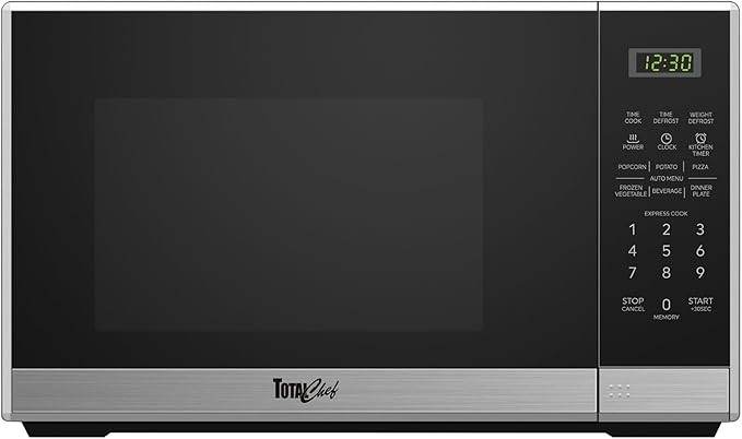 TOTAL CHEF 34L 1100W Countertop Microwave Oven.