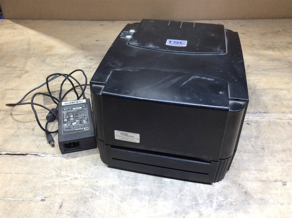 TSC TTP-244 Pro Thermal Label Printer with Power Adapter