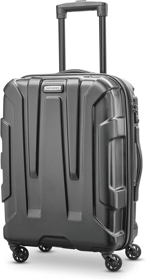 SAMSONITE Centric Expandable Hardside Carry On Luggage with Spinner Wheels,