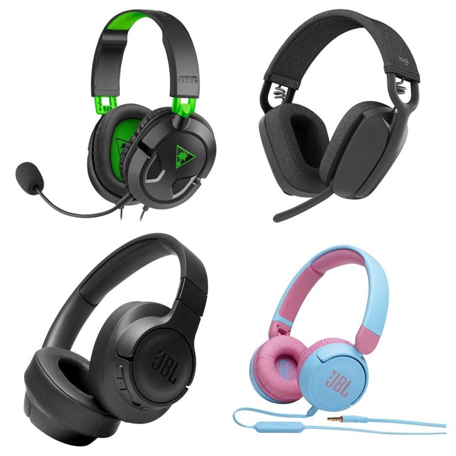 4 x Assorted Headphones. 1 x TURTLE BEACH Recon 50 Xbox Gaming Headset. 1 x