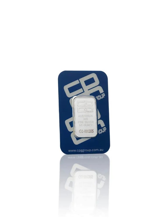1/2 oz CPG Minted Silver Bullion – 99.95% P