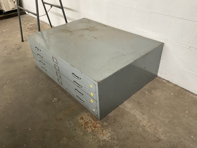 4 Drawer Metal Plan Cabinet