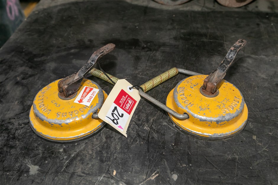 Hogans Manual Vacuum Glass Clamps