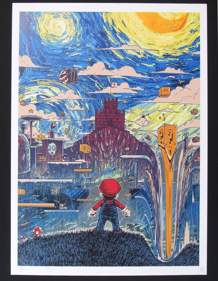 Death NYC Ltd Ed. Signed Graffiti Pop Art Print