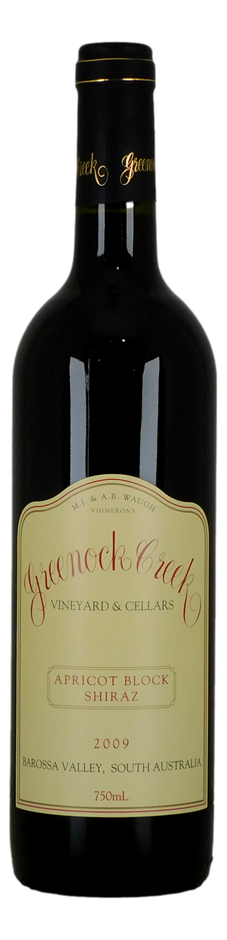 Greenock Creek Barossa Apricot Block Shiraz 2009 (1x 750mL), Barossa Valley