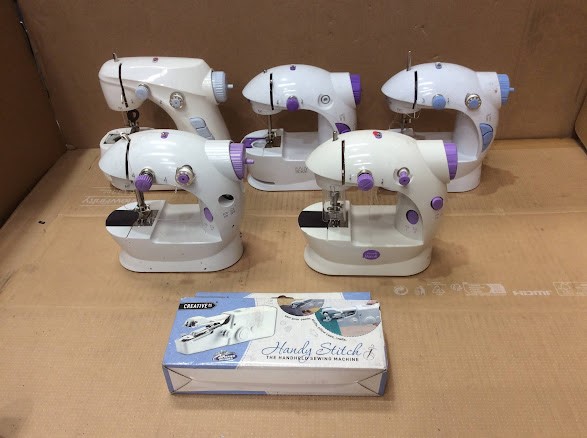 Ambiano/Easy Home/Handy Stitch Mixed Brand Mini Sewing Machine (Lot of 6)